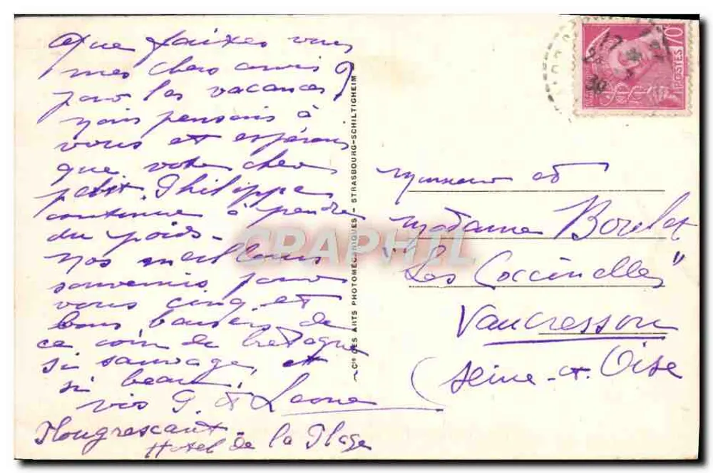 PLOUGRESCANT — El Rocher de la Momie — ND.4 - Reverso