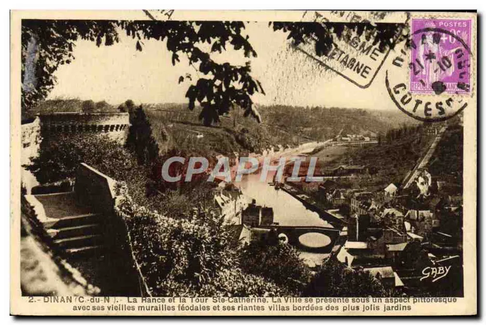 Dinan (C.-du-N.) — La Hance und Turm Ste-Catherine — Verlag Gaby - Vorderseite