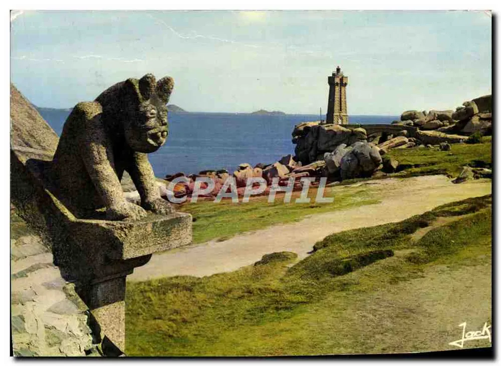 Farol de Ploumanac'h — Costa do Granito Rosa — Edições d'Art 'Jack' - Frente