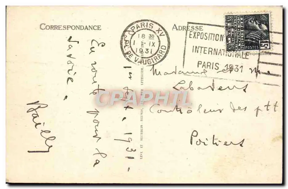 Chartres — A Porta Guillaume — Editor Buxette, n°4 - Verso
