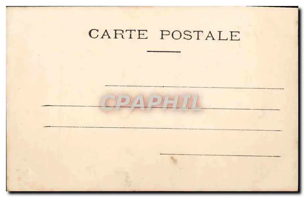 Junges Paar — romantische Szene — M.F. Paris - Rückseite