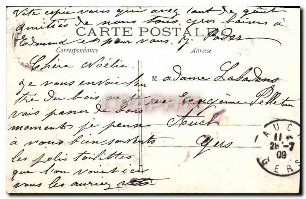 PARIS — La Porte Dorée — Avenue Daumesnil — J. H. - Verso