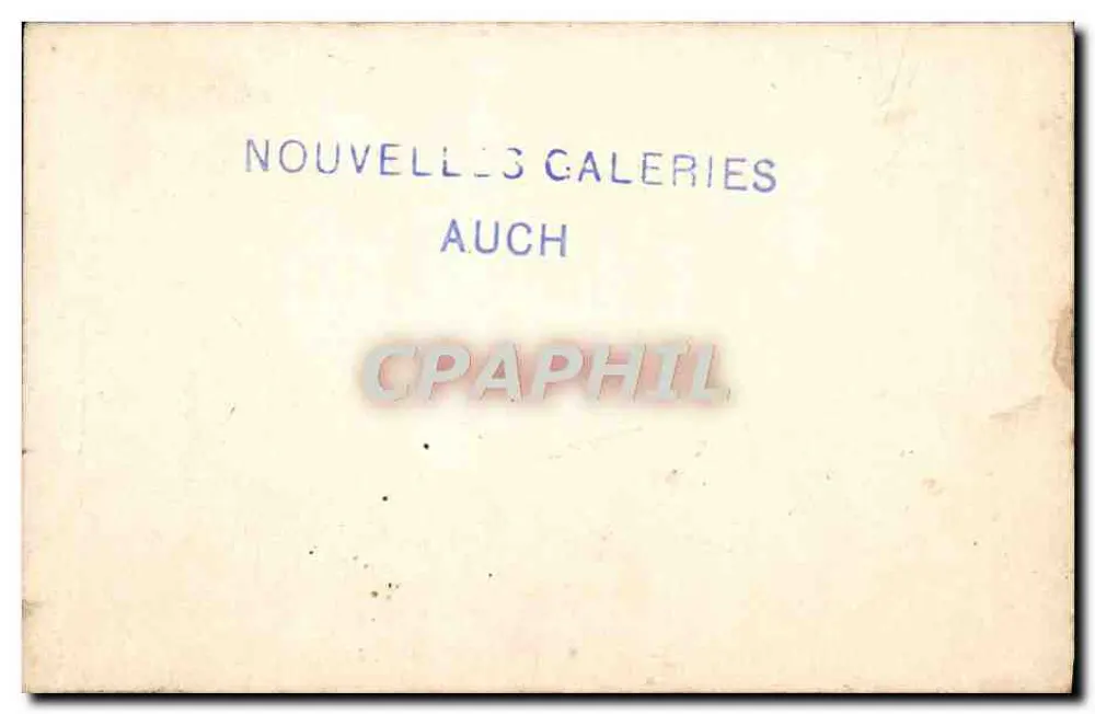 Paris — Place de la République — B.P. Déposé - Verso