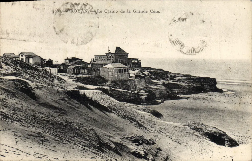Royan — Das Casino der Grande Côte — Impr. A.D.A. — n° 4088 - Vorderseite