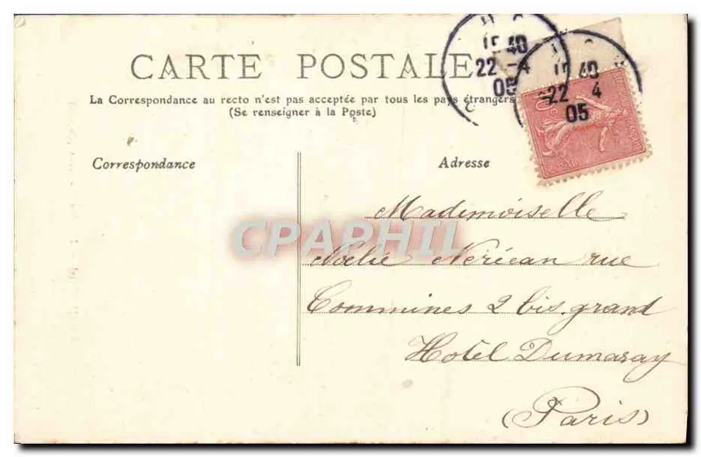 Auch (Gers) — A Igreja de St-Orens (Fachada) — J. Tapie, Fot.-edit., Auch - Verso