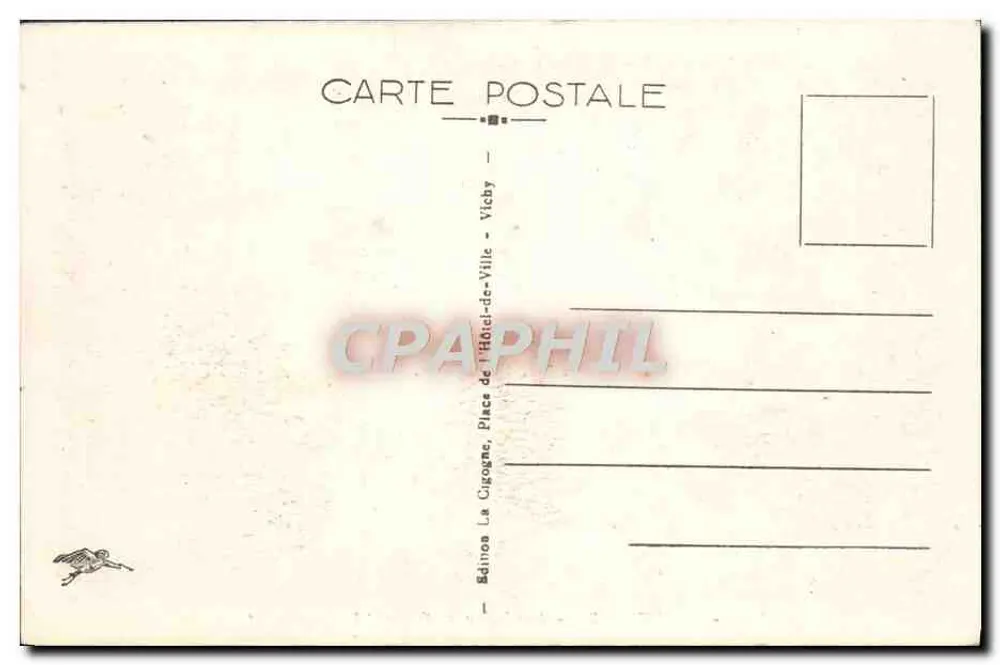 Mont Dore — Die Sancy-Kette und die Hölle-Tal — Éditions La Cigogne, Vichy - Rückseite