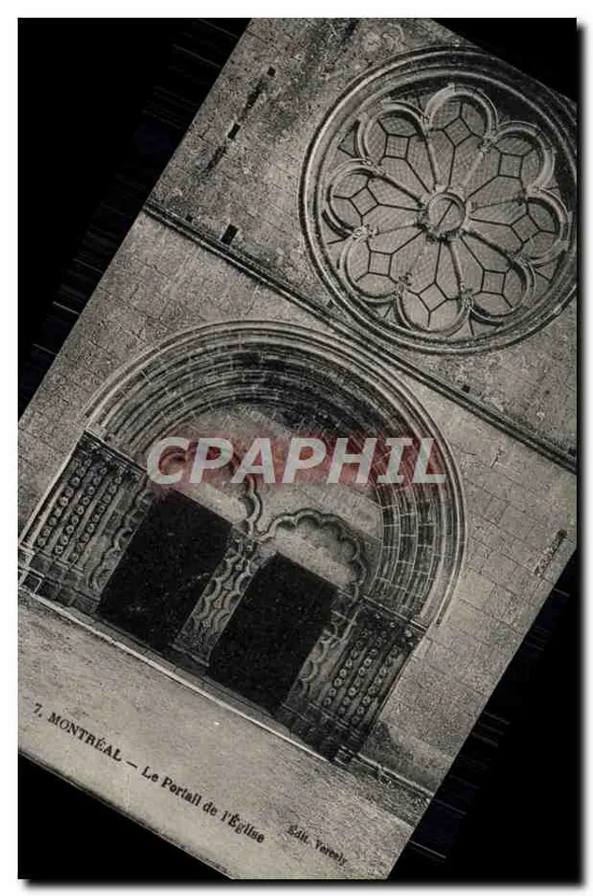Montreal — Der Portal der Kirche — Verlag Yarely - Vorderseite