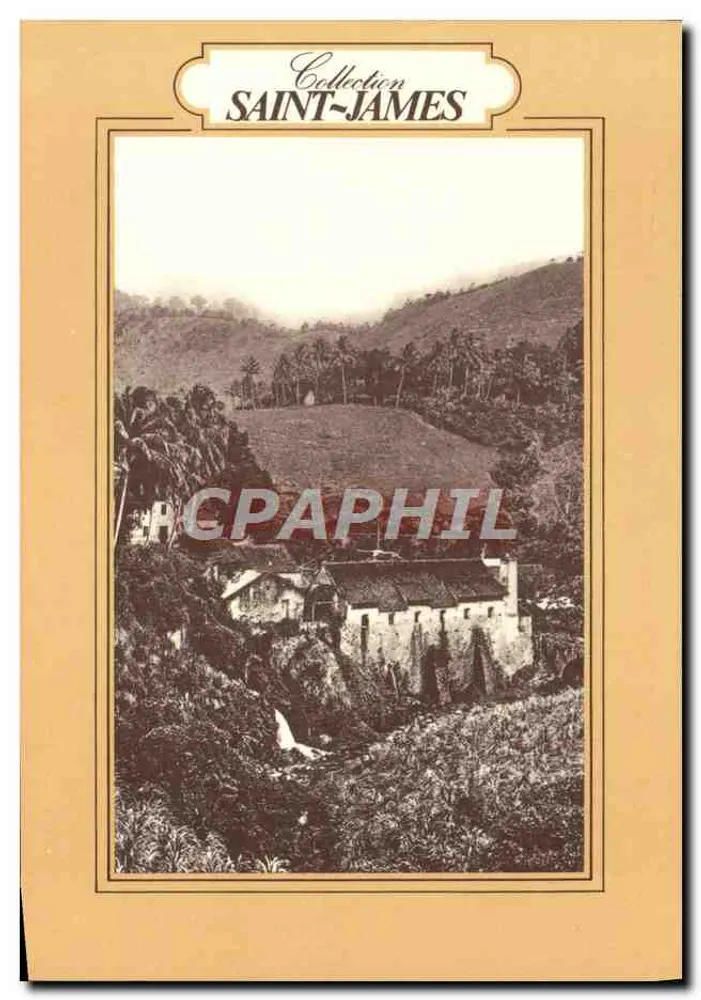 Ansicht der Destillerie Sainte-Marie — Martinique — Sammlung Saint-James - Vorderseite