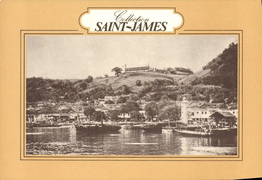 Plantagen von Saint-James — Ende des 19. Jahrhunderts — Sammlung Saint-James, herausgegeben von M.D.P. in Paris - Vorderseite