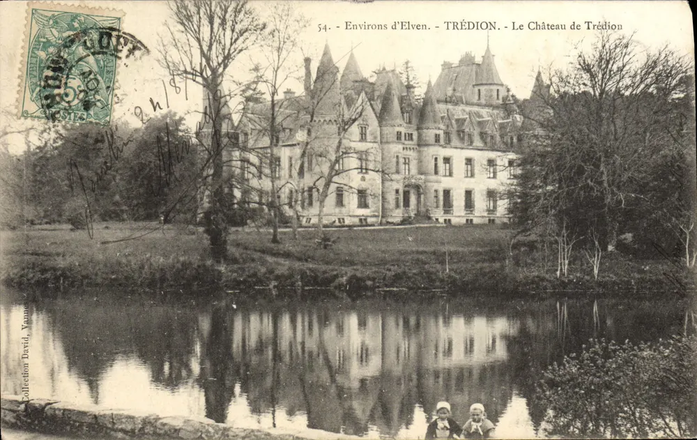 Omgeving van Elven - TRÉDION - Het Kasteel van Trédion — Collectie David, Naumans - Voorkant