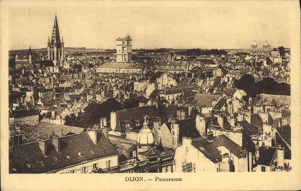 Dijon — Panorama — Editor não identificado, número de série não visível - Frente