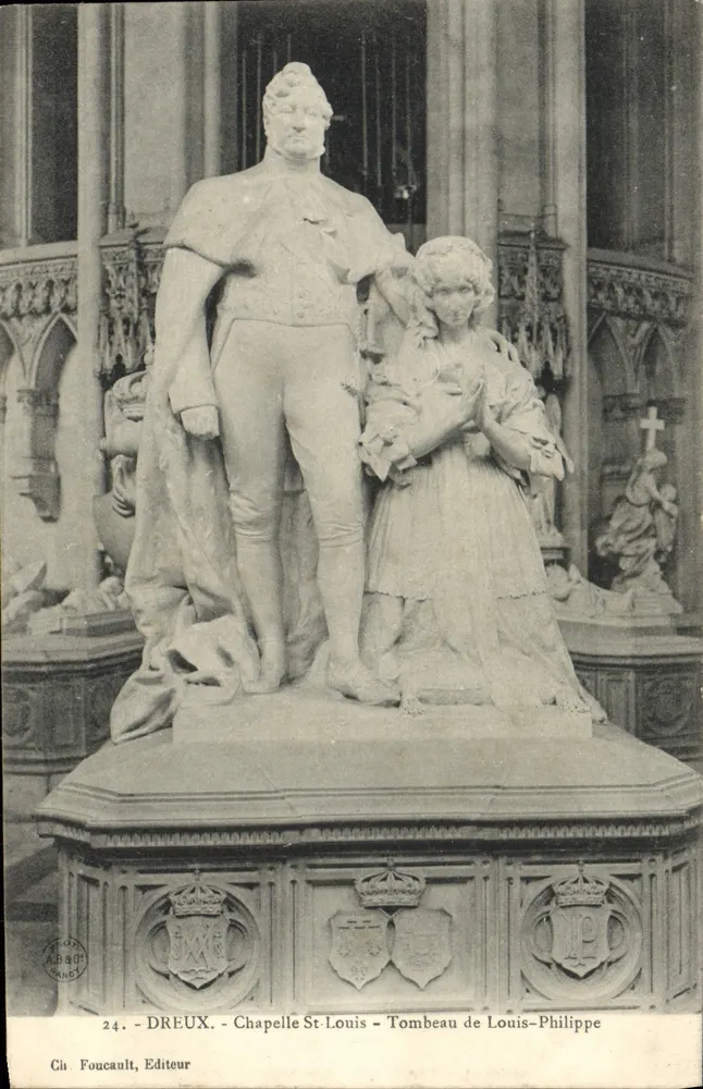 Chapelle Saint-Louis — Grabmal von Louis-Philippe — Clu Foucault, Verleger - Vorderseite
