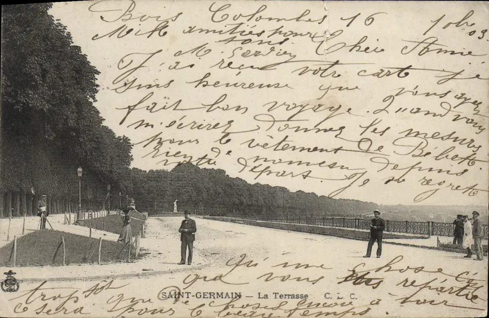 Saint-Germain - A Terrasse — C.L.C. editor - Frente