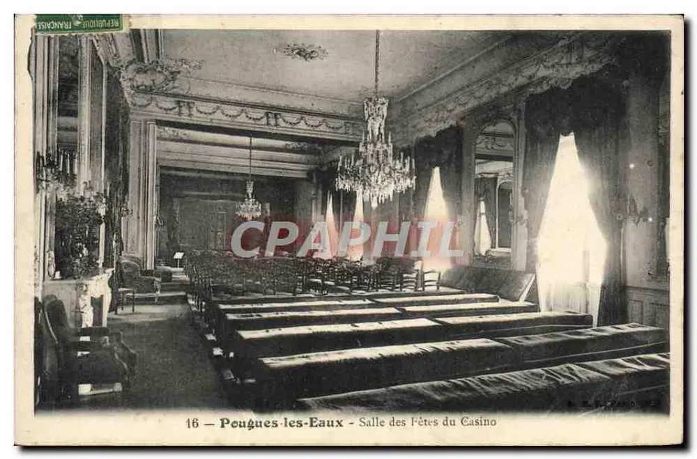 Pougues-les-Eaux — Saal des Casinos — Revue Française, n°16 - Vorderseite