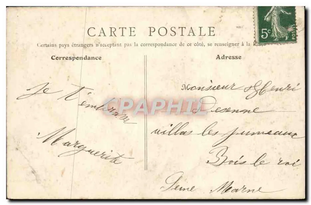 Pougues-les-Eaux — Saal des Casinos — Revue Française, n°16 - Rückseite