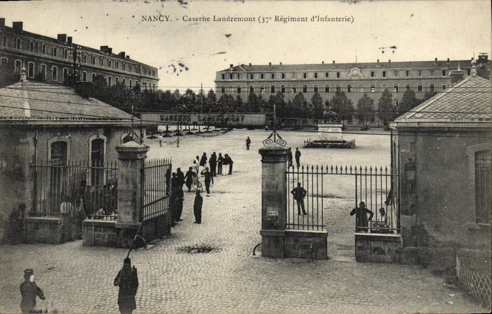 Nancy - Kasernen Landrémont (37. Infanterieregiment) - Vorderseite