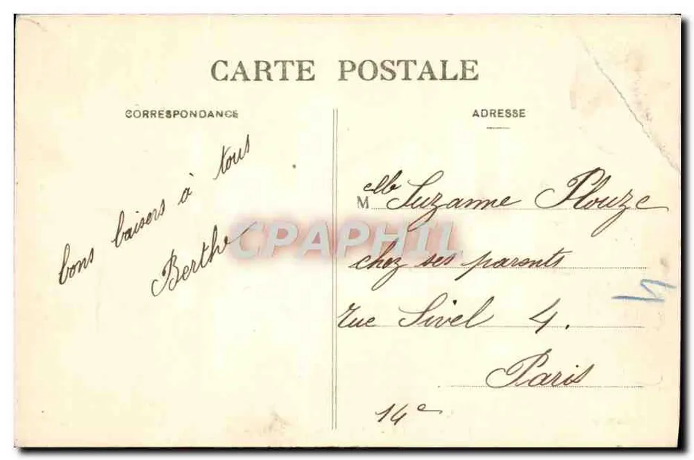 LILLE - A Igreja de São Maurício - Abside — Edição Merlot, Lille, n°122 - Verso