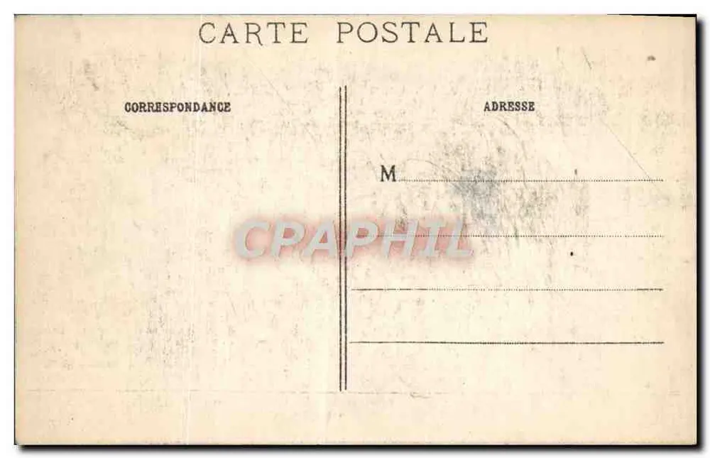 Argonne (Meuse) — Ingenieure graben Schützengräben — J. Courcier, 8 rue Simon-le-Franc, Paris - Rückseite