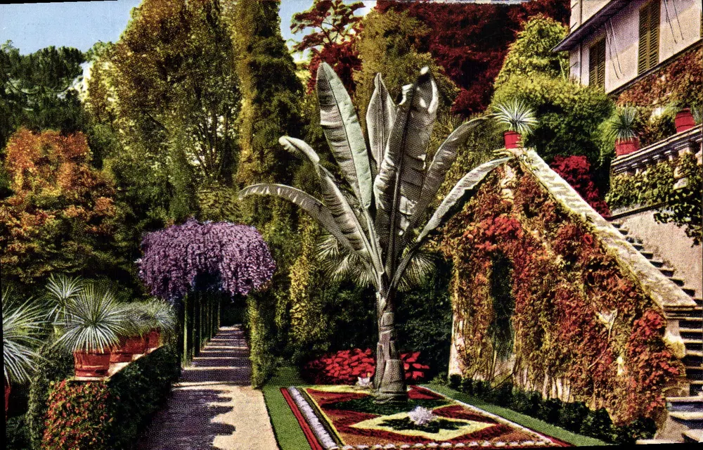 Garten der Villa Carlotta — Lago di Como — Verlag Stari Girls - Vorderseite
