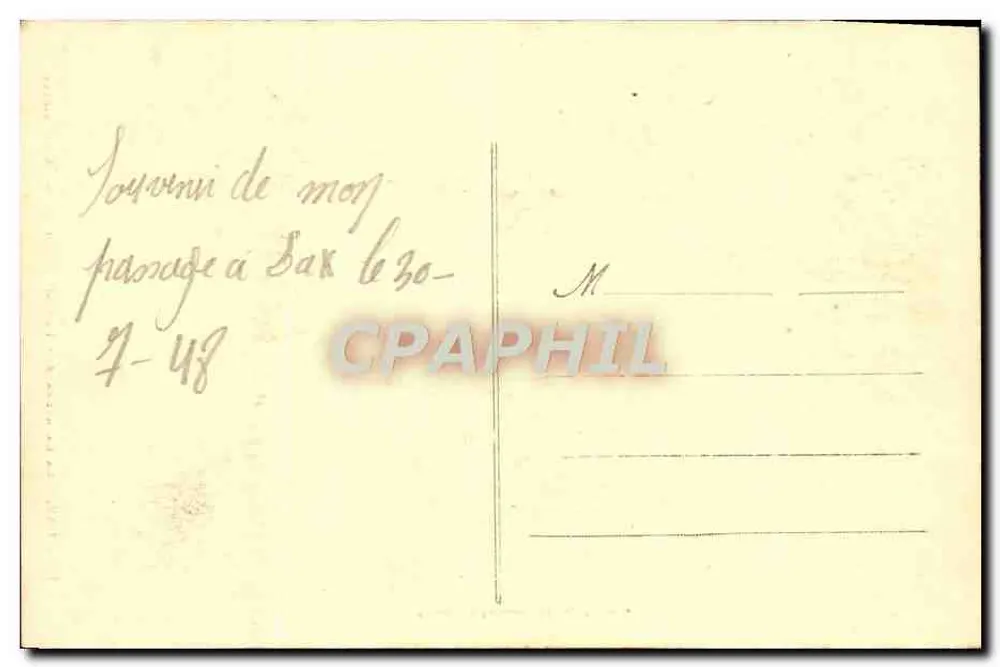 Dax - La Cattedrale - Portale gotico del XIII secolo — Fototipia Labouche Frères, Toulouse, n°15 - Verso