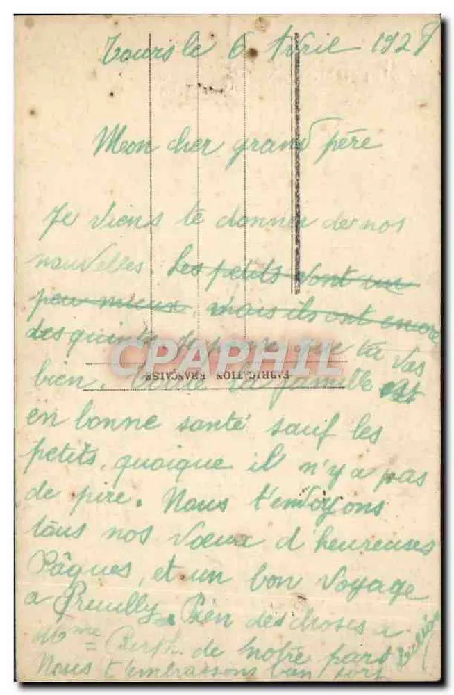 Fille en uniforme marin — tenant un panier de fleurs et un bouquet — éditeur anonyme, n° 2785 - Rückseite