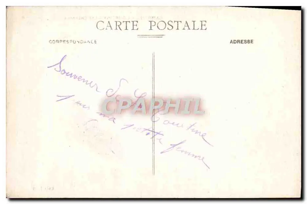 Camp de La Courtine - Die Kasernen - Rückseite