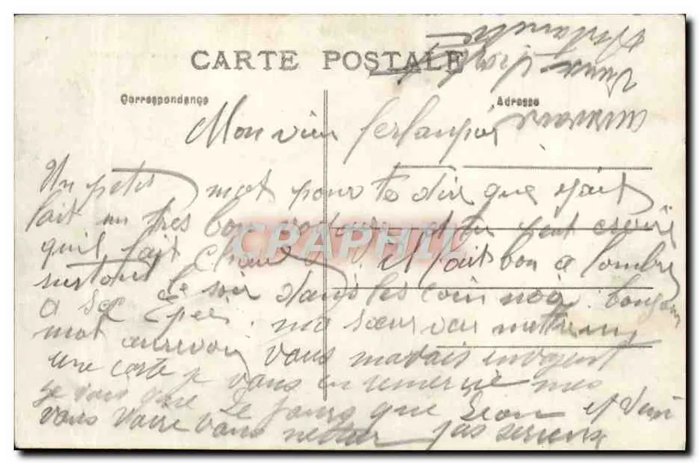 Argentat - Schloss Gibanel — Corrèze — Verlag: Ch. & M. Nourry - Rückseite