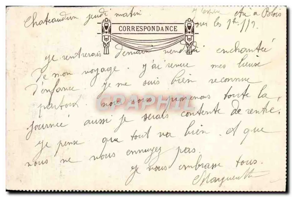 Châteaudun - O Castelo - Os Contrefortes — Editor: Châteaudun, n°16 - Verso