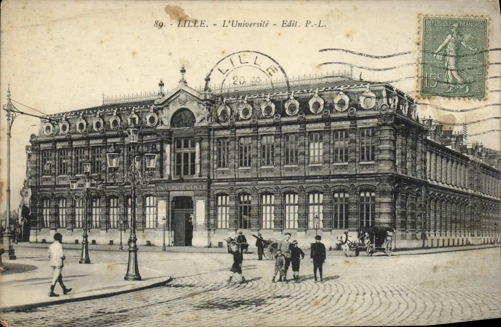 Lille - A Universidade - Edit. P.-L. - Frente
