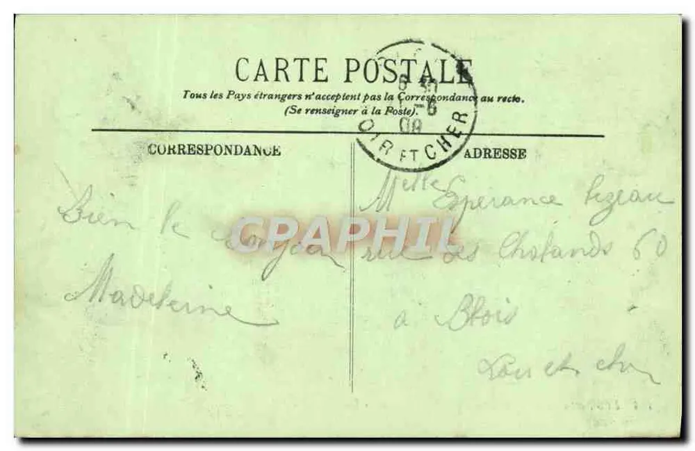 Les Sables-d'Olonne - Marais Salants - Ein Mulon — Verlag: Arme & Cie, n° 164 - Rückseite