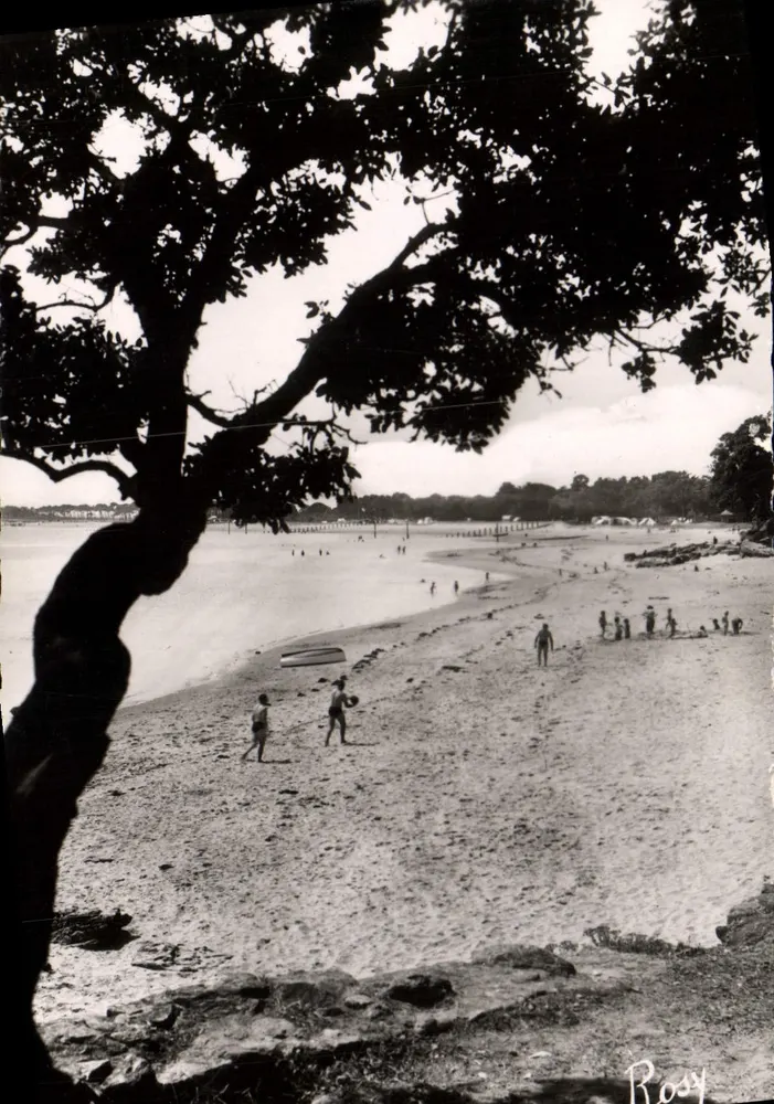 Noirmoutier (Vendée) — Vista geral da praia dos Sableaux — F. Chapeau, Nantes - Frente