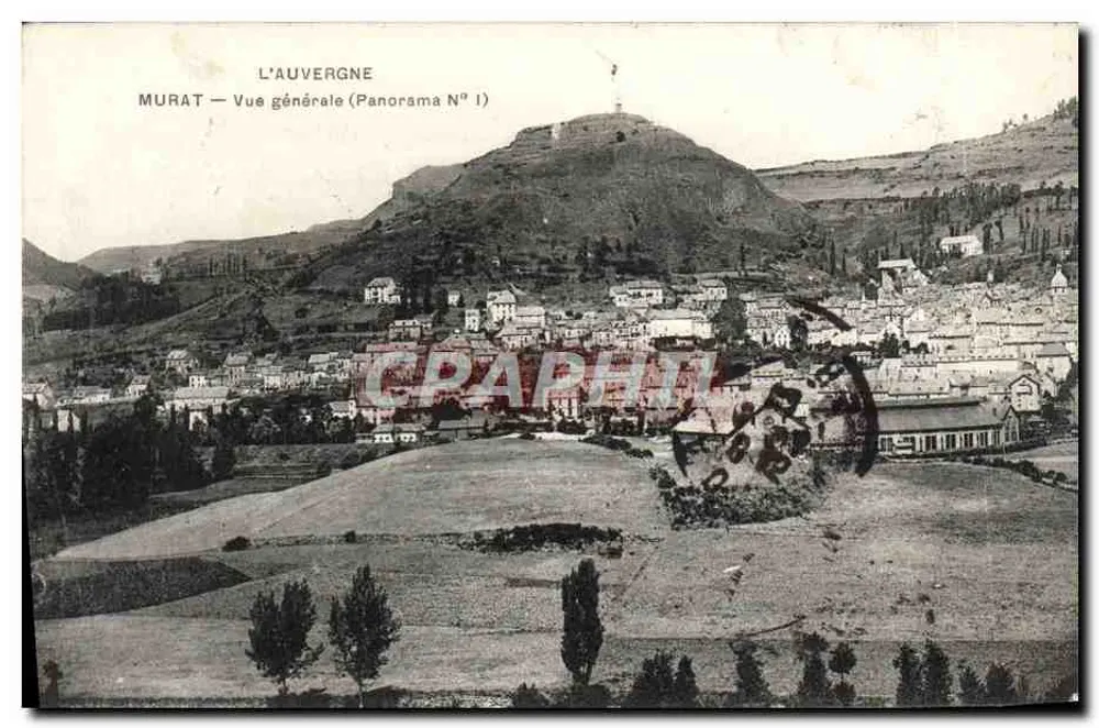 Murat — Vista geral (Panorama N°1) — L'Auvergne - Frente