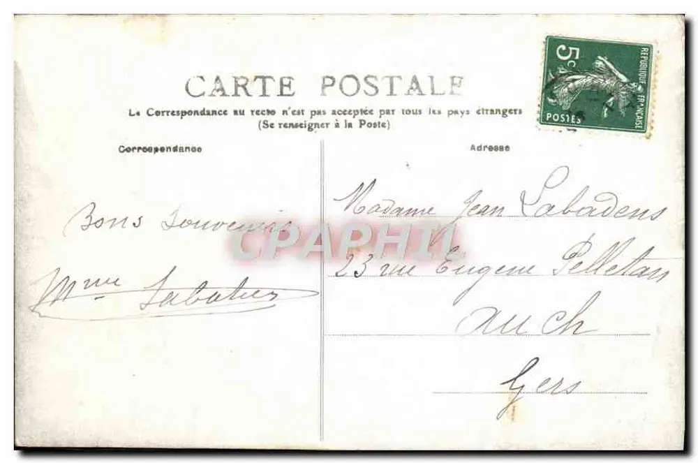 Murat — Vista geral (Panorama N°1) — L'Auvergne - Verso