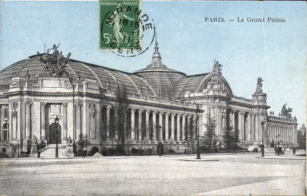 PARIS — Grand Palais — Wydawca nieznany, numer seryjny nie widoczny - Awers