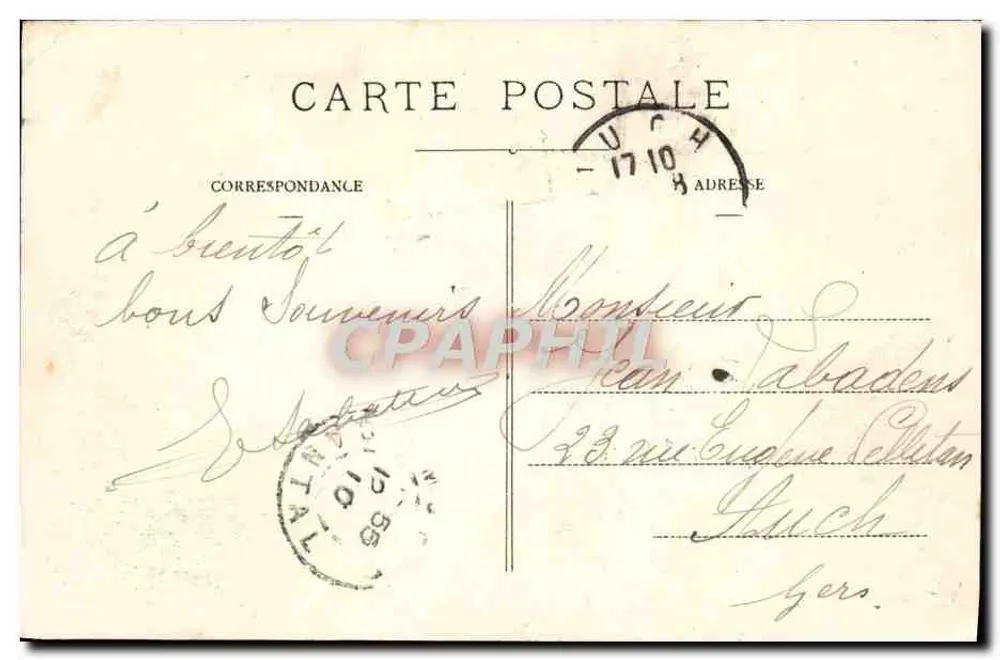Murat — Rocher de Bonnevie — Éditions Marceau - Verso