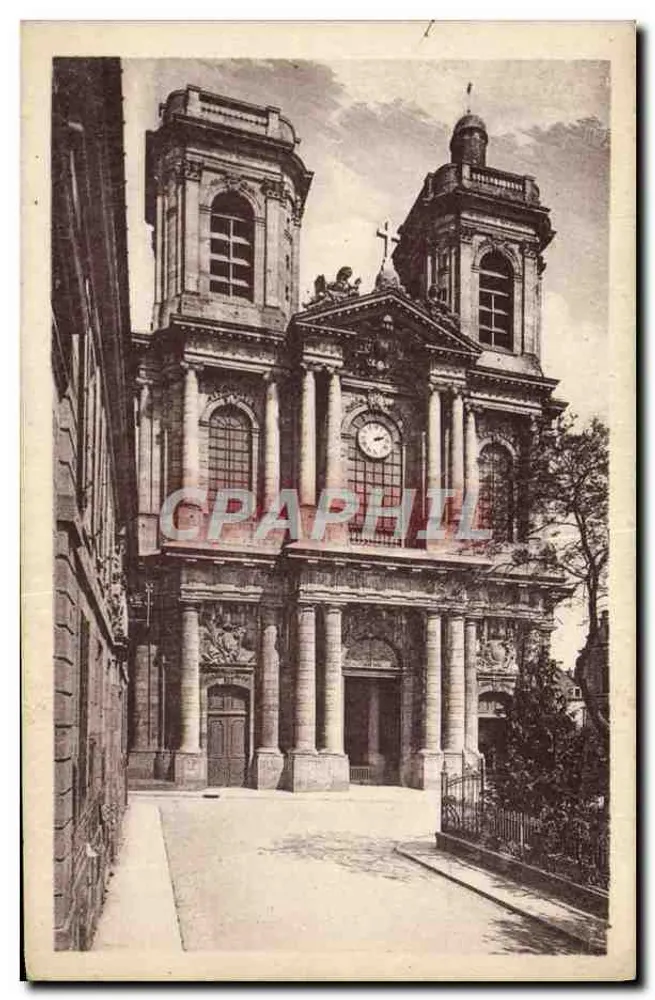 Langres — A Catedral — Imp. Lévy e Neubold, Paris - Frente