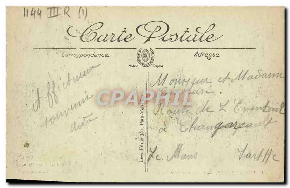 Luc-sur-Mer — Maré crescente — Édition Paris-Bijou, n°31 - Verso