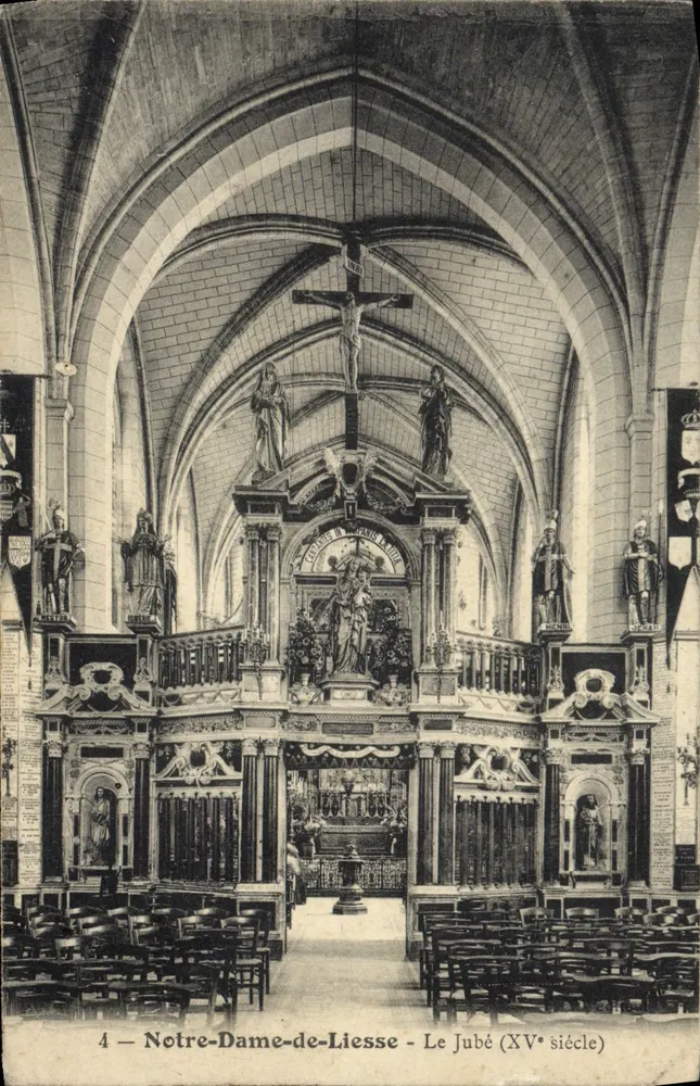 Notre-Dame-de-Liesse — Il Giubone (XVe secolo) — Editore non identificato, n° 4 - Recto