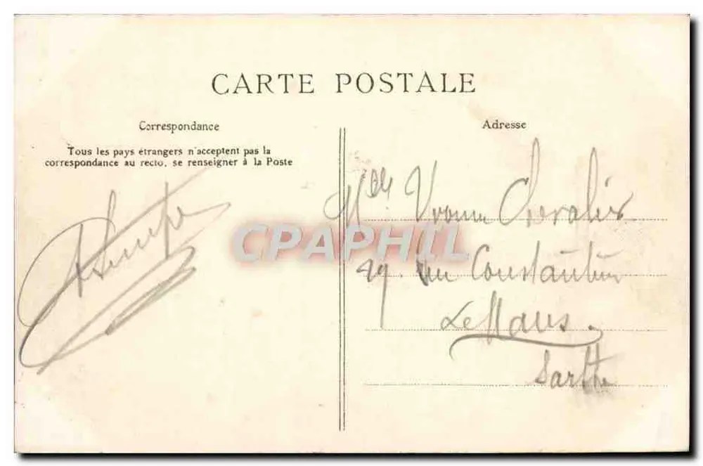 Lisieux — Vista Geral — A.C.P.A. n°2823 - Verso