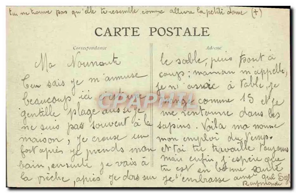 Tharon-Plage (L.-Inf) - Widok na skały — Wydawnictwo L. J. - Rewers
