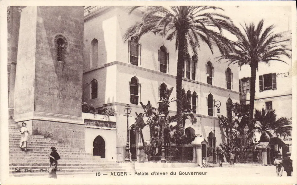 ALGER - Palácio de Inverno do Governador — Coll. Rioile - Foto Albert - Frente