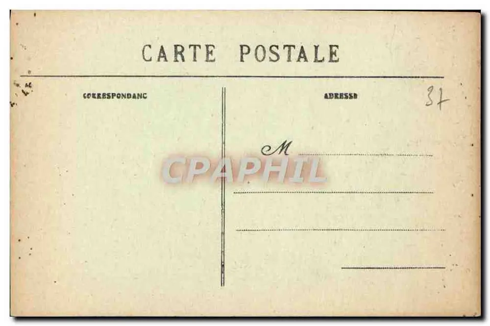 Crissé (Loir-et-Cher) — A Igreja do Século XIV — Foto Ferrand - Verso