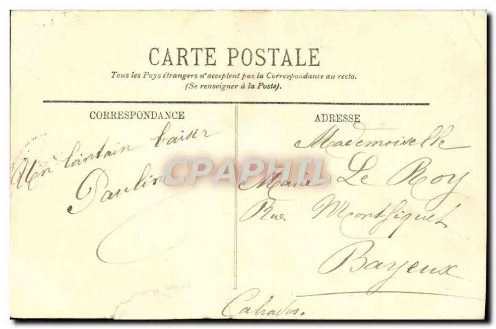PARIS — Le Bois de Boulogne — Les Acacias — LL. — n° 338 - Rückseite