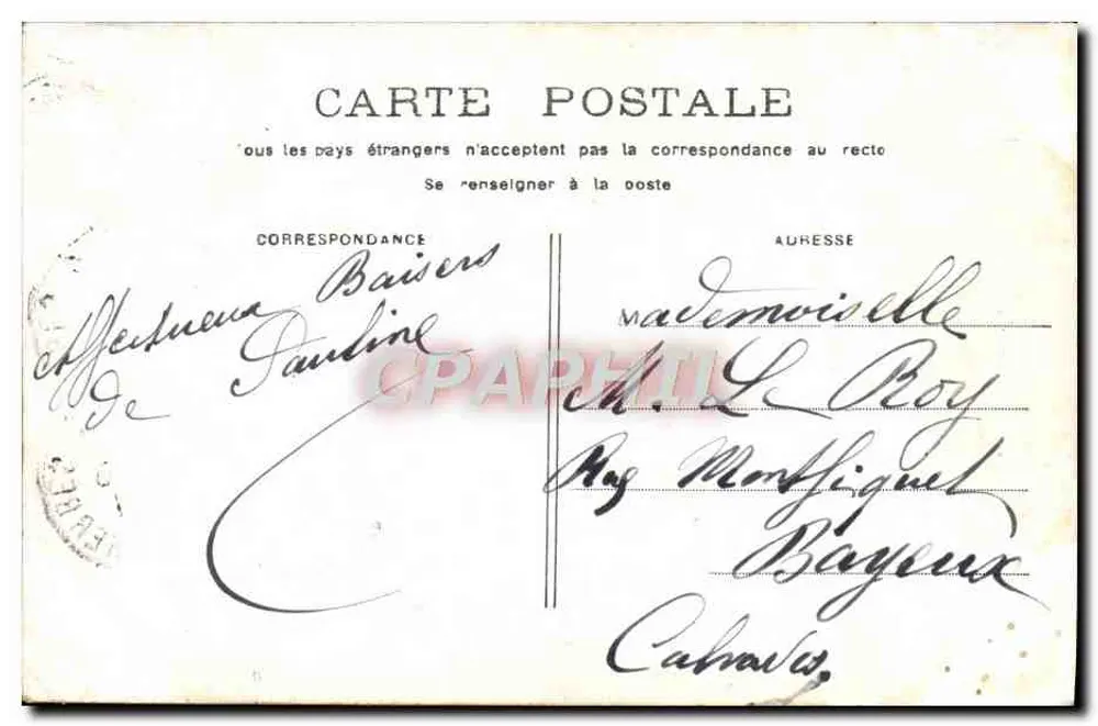 Notre-Dame de Paris — visão da fachada — editor não visível, número de série ilegível - Verso