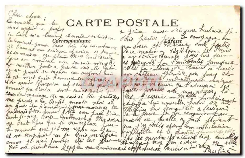 PARIS – Buttes-Chaumont – O Belvédère — editor M. n°119 - Verso