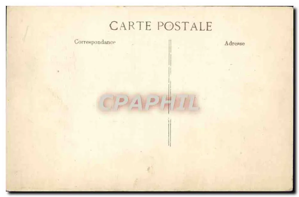 Generäle: DE CASTELNAU, JOFFRE und PAU — E. I. E. DELEXY, Drucker, Paris - Rückseite