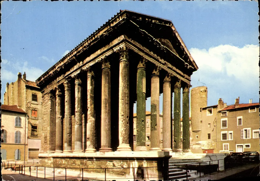 Römischer Tempel des Augustus und Livia — Vienne-sur-le-Rhône — Éditions de l'Économiste - Vorderseite