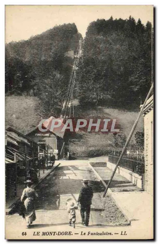 Le Mont-Dore — O Funicular — LL - Frente