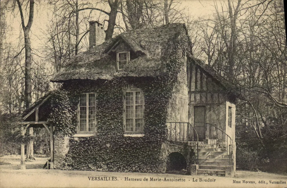 Versailles - Hameau de Marie-Antoinette - Das Boudoir — Mme Moreau, Verlag, Versailles - Vorderseite