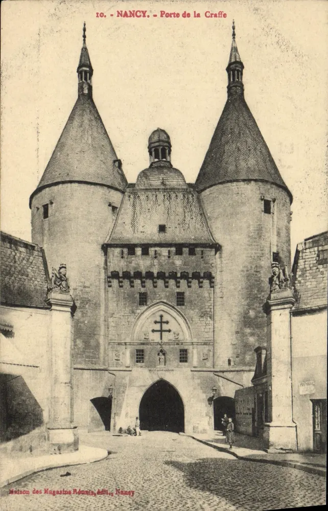 Nancy — Porta da Craffe — Casa dos Magasins Réunis, editor - Frente